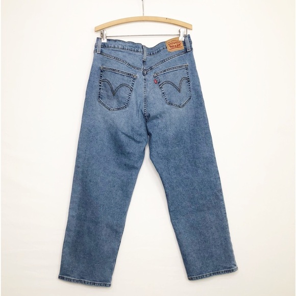 Levi rib cage size 32 button fly bootcut jeans - Picture 3 of 13